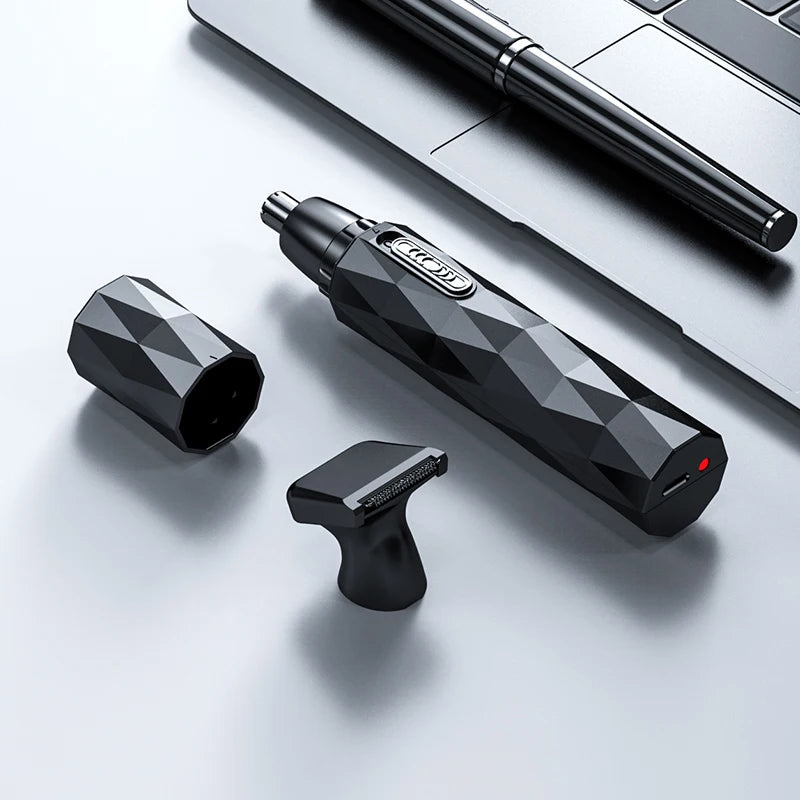 Safety electric nose and ear shaver