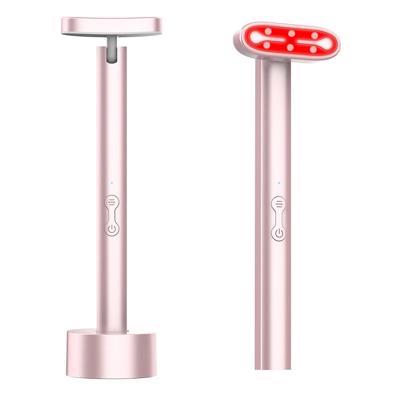 LED Facial Wand Therapy for Face and Neck
