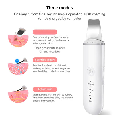 Skin cleaning device