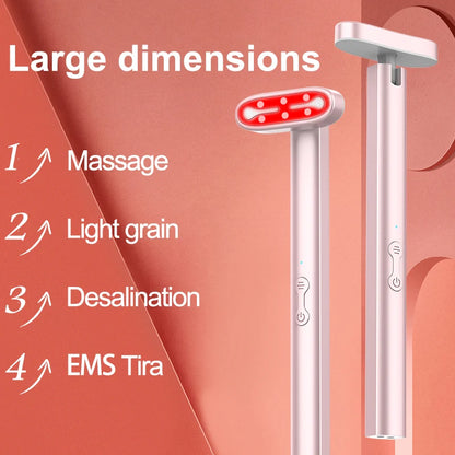 LED Facial Wand Therapy for Face and Neck
